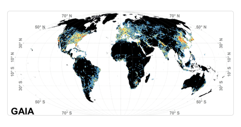 GAIA global land cover map